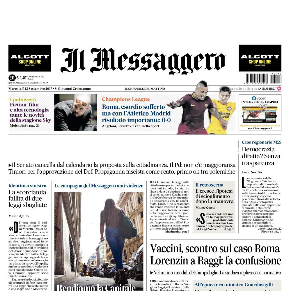 prima-pagina-MESSAGGERO_GPEG-e1507040819887